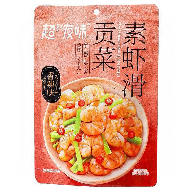 Gongcai Vegetarian Shrimp Paste Spicy Flavor 100g 100 g