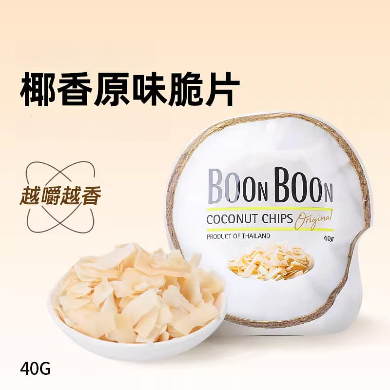 Original coconut slices 40g*1 bag 40 g