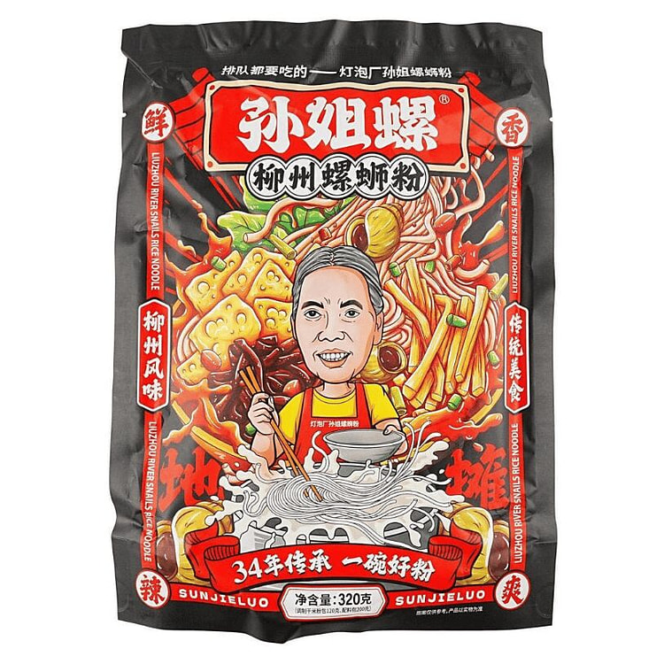 孙姐螺 - 柳州螺蛳粉 320g 1 包