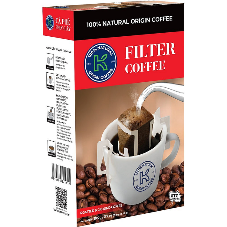 Cà Phê 100% Nguyên Chất Rang Xay  Filter