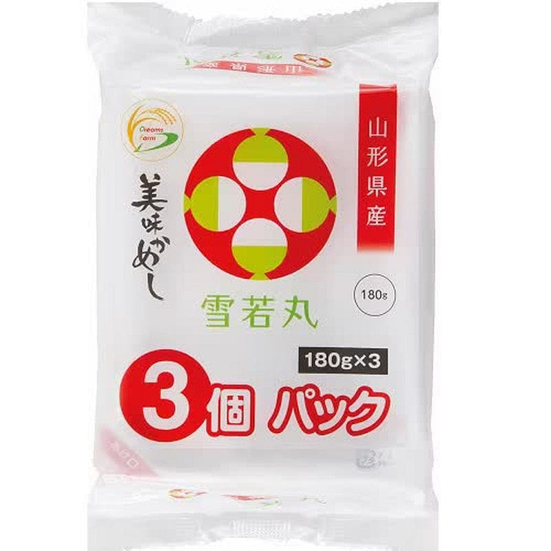 Dreams Farm Kameshi Yukiwakamaru Yamagata 180g*3 1 each