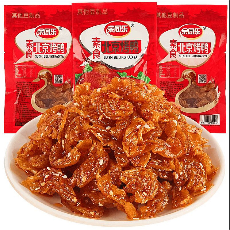 Yu Tongle Beijing Roast Duck Spicy Snack 38g*10 ba