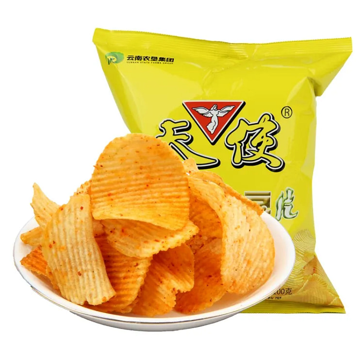 Tianshi Potato Chips, Spicy Flavor 100 g