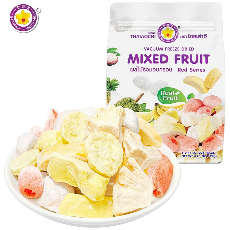 ThaiAoChi Freeze-Dried Mixed Fruits 120 g
