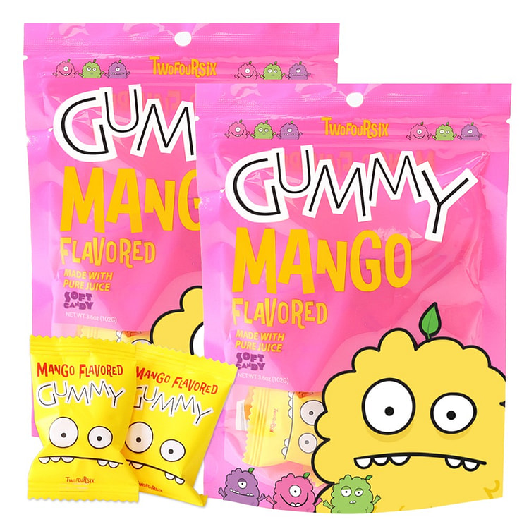 TwoFourSix Mango Gummy 2 Pack 102 g*2 pack
