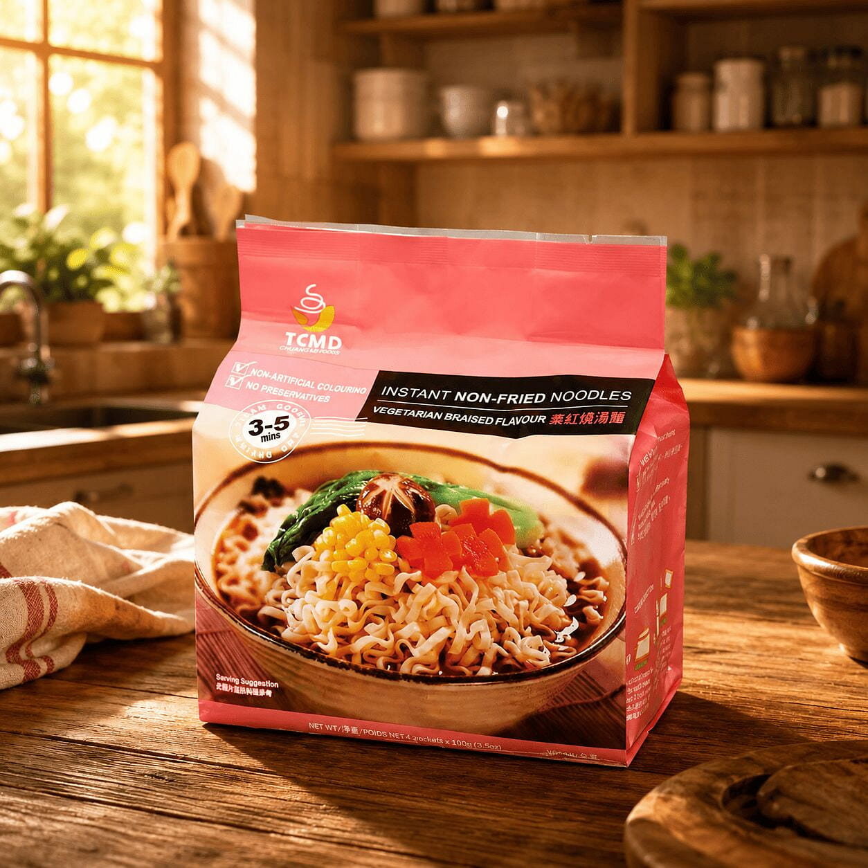 Vegetarian Braised Flavored Noodles 1 each