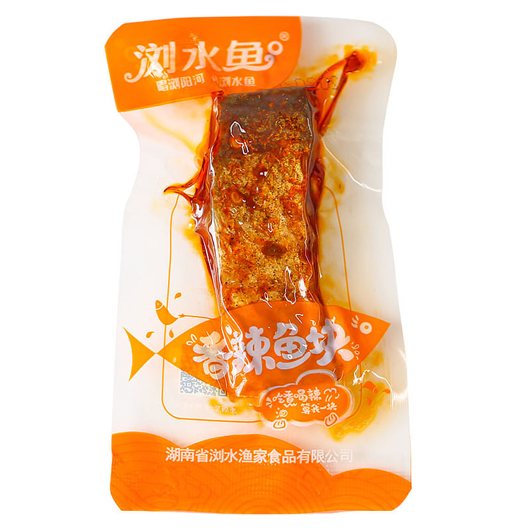 浏水鱼香辣手撕鱼排鱼块麻辣即食鱼干250g*1件