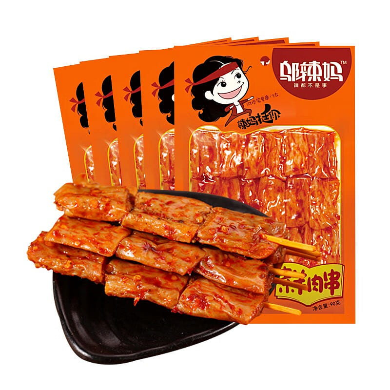 Spicy Tofu Jerky / Dried Bean Curd Snacks, 450g 450 g