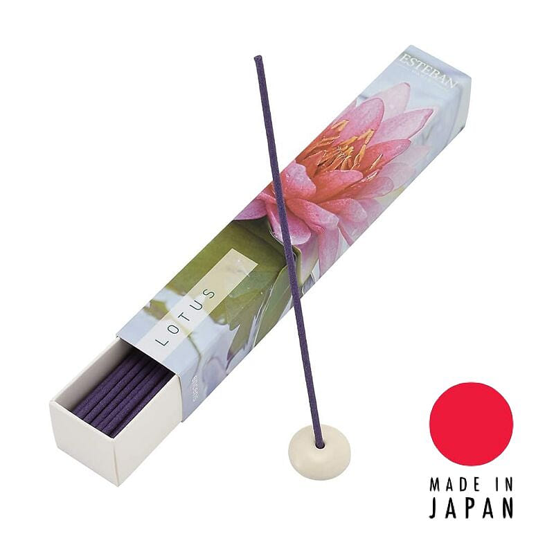 Esteban Lotus Incense Sticks 40pcs – Japan 1 box