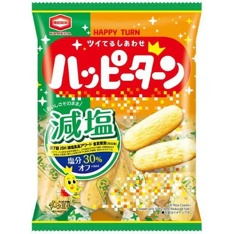 Kameda Seika Reduced Salt Happy Turn 83g