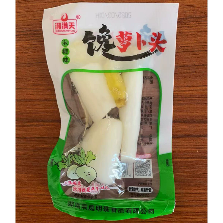 湘满天辣酸爽脆酸萝卜泡菜25g*1袋 25 克