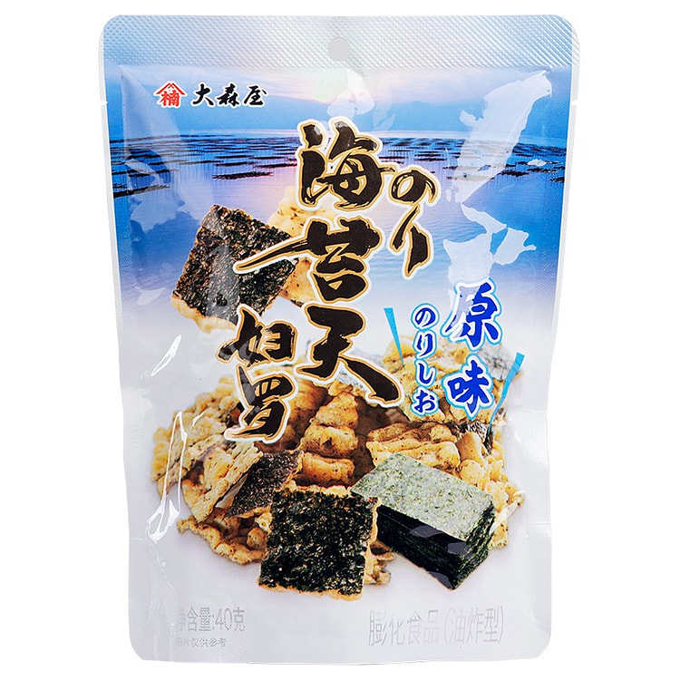 Da Senya Seaweed Tempura Original 40g * 3 Pack 120 g