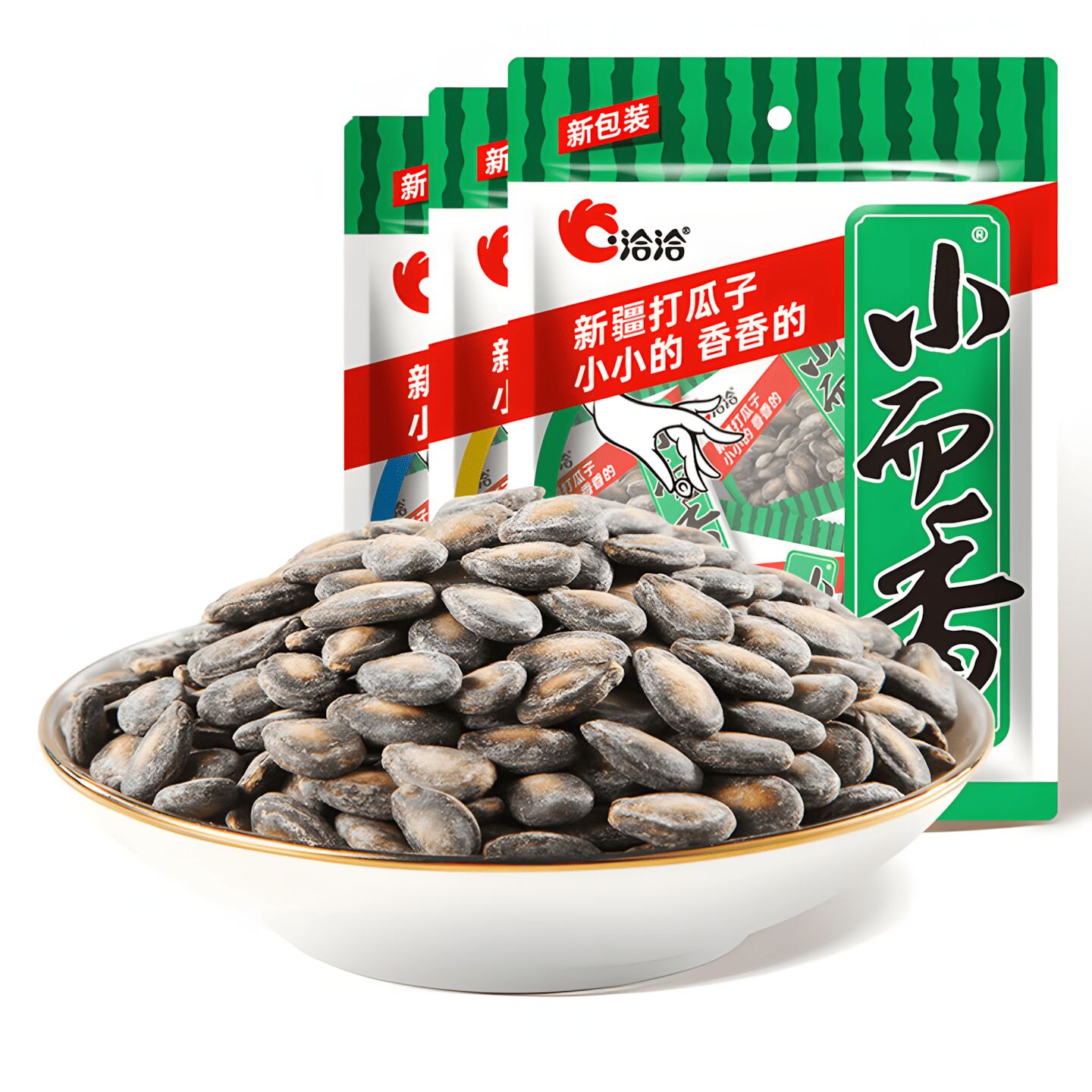 食品 30袋 恰恰小而香 西瓜子 新疆打瓜子 奶油味 スイカの種 ミルク味