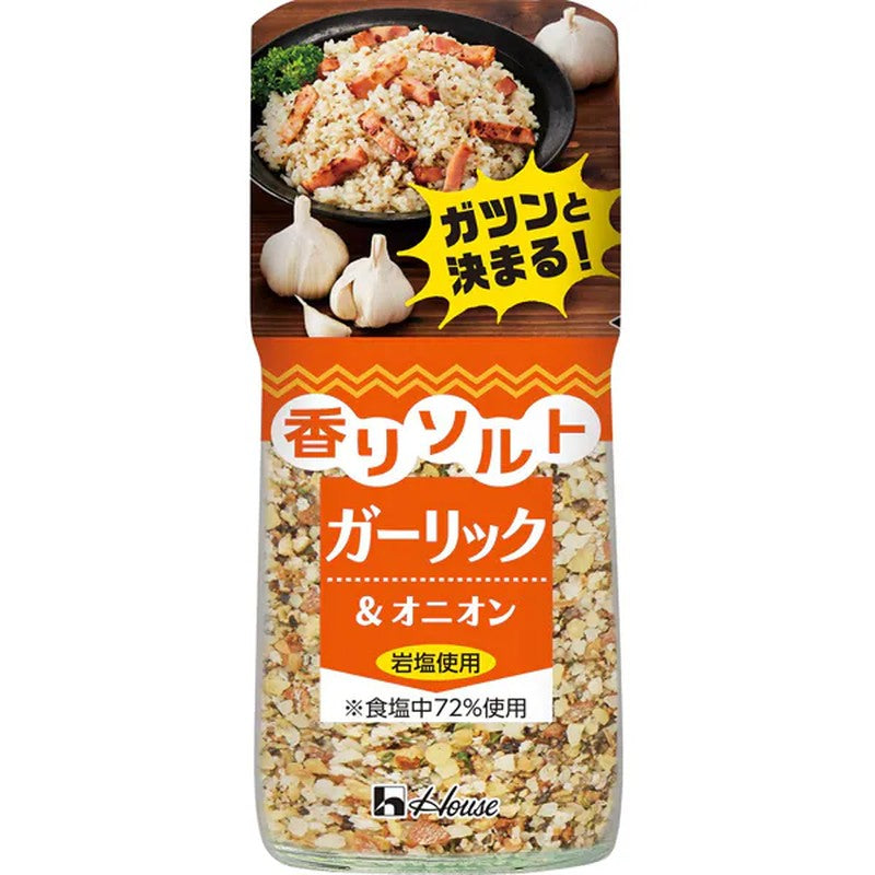 "House Foods Aroma Salt Garlic & Onion 55g 1 each