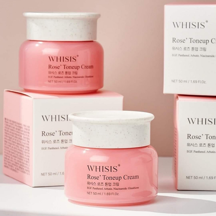Whisis 玫瑰亮白日霜