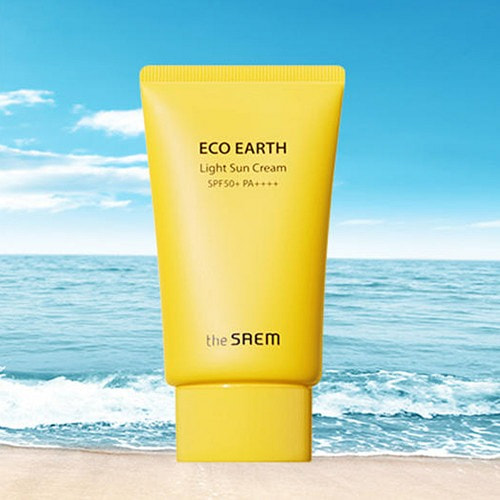 the SAEM SAEM Eco Earth Light Sun Cream 50g