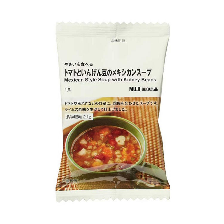 muji 无印良品 墨西哥番茄青豆汤 1餐食用