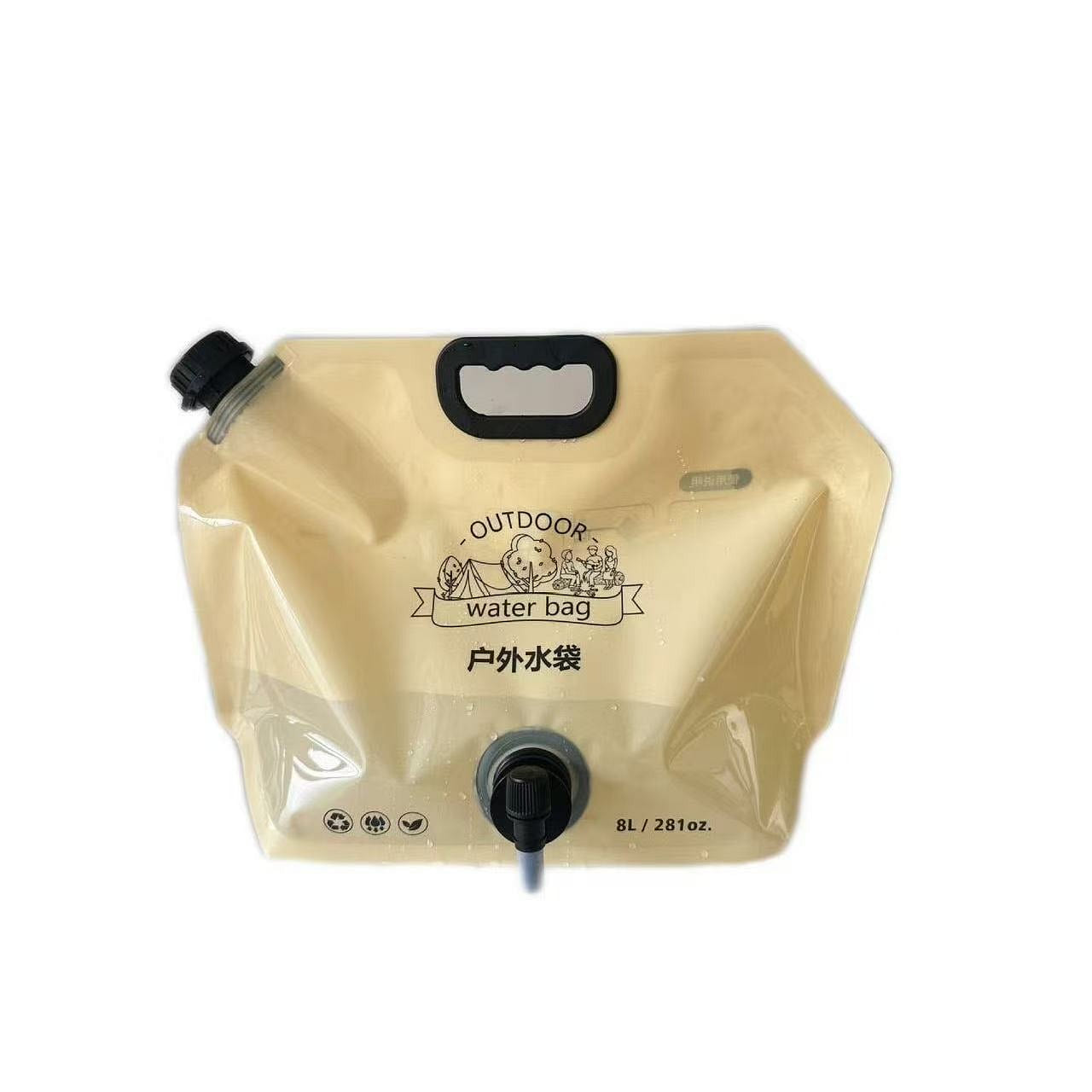 Feifulun portable outdoor foldable water bag 8 lit 1 case