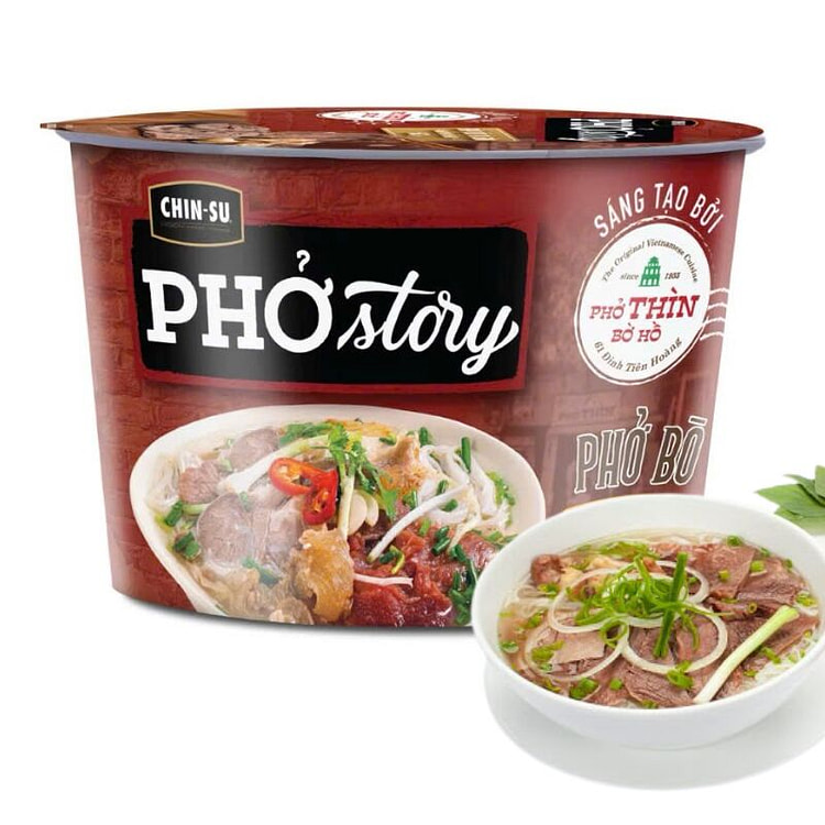 Chin Su STORY CHINSU Beef Rice Noodle-2.24oz