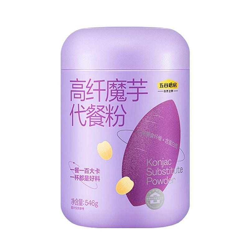 Grain mill high-fiber konjac bag meal powder 546g/ 1 box