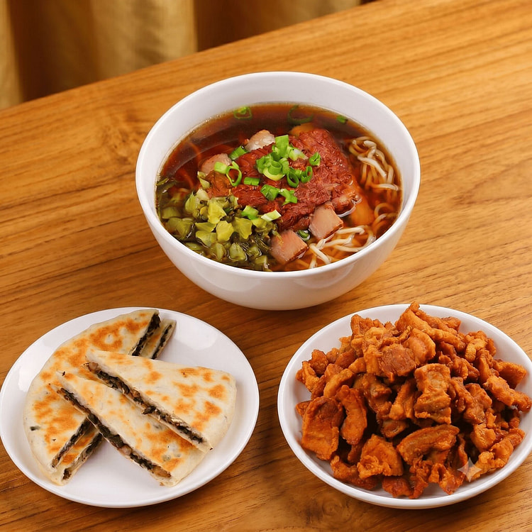 豪华梅香排骨面套餐 1 份