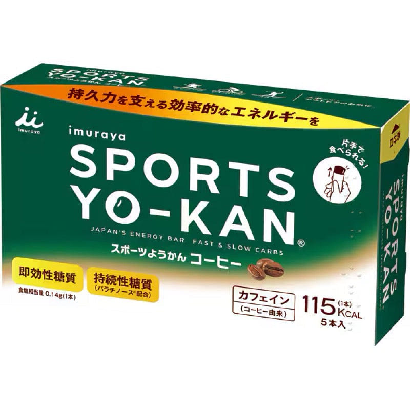 Imuraya Sports Yokan Coffee 40g x 5 packs 1 each