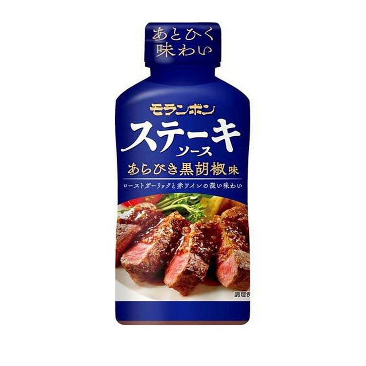 Moranbong Steak Sauce Coarse Ground Black Pepper 225 g
