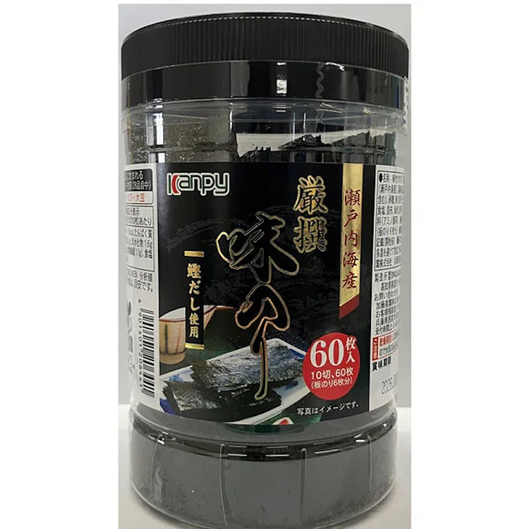 Kanpy Setouchi Seasoned Nori 60 Sheets 1 each