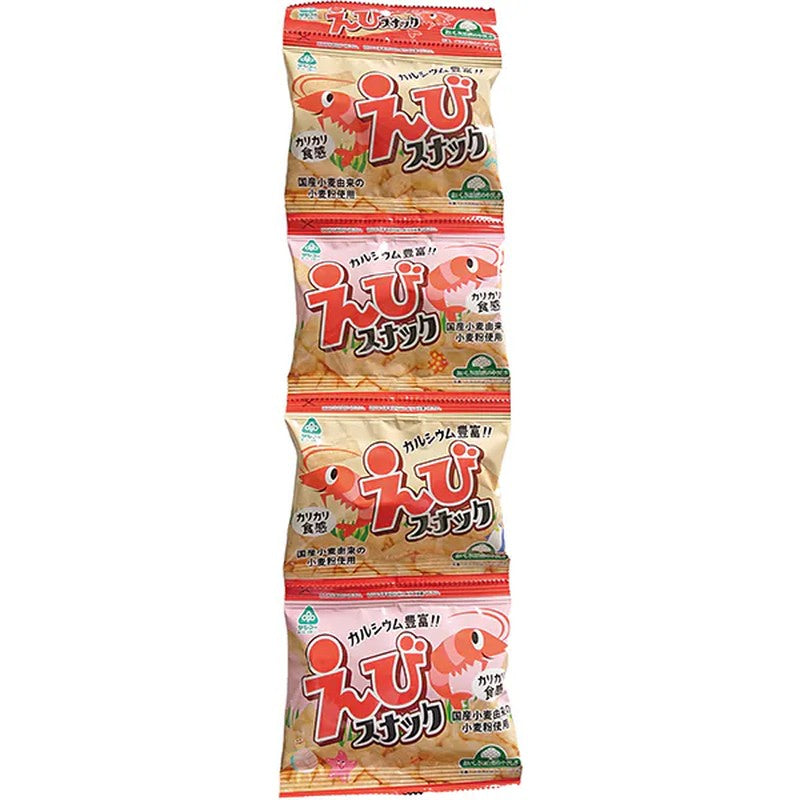 Sanko Shrimp Snacks 10g x 4 packs 1 each