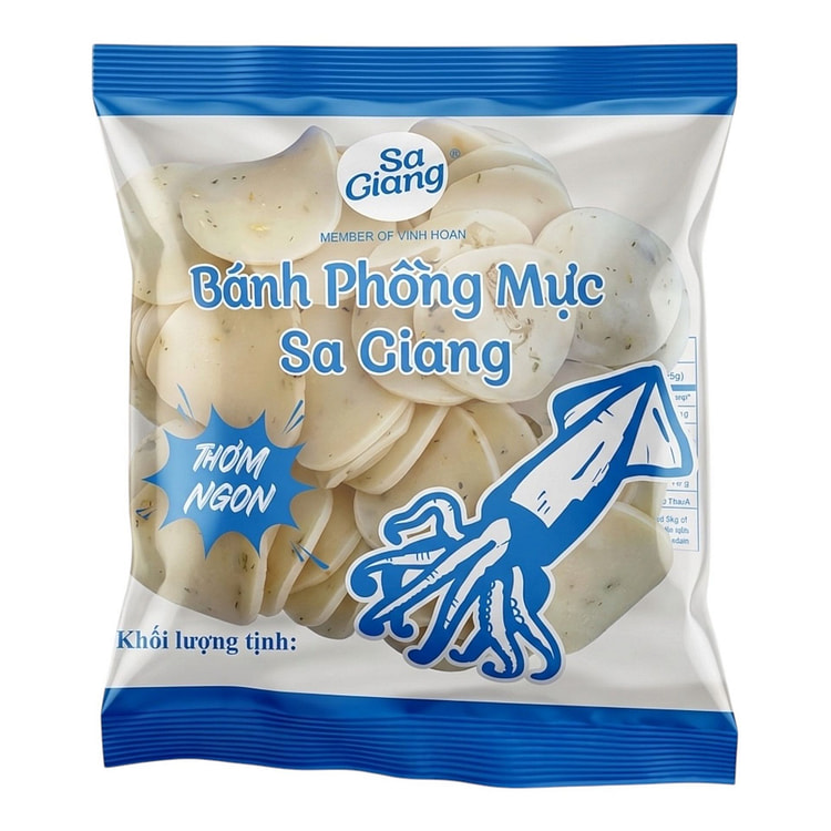 [Sa Giang] Cuttlefish Chips Banh Phong Muc 100 g (min 2)
