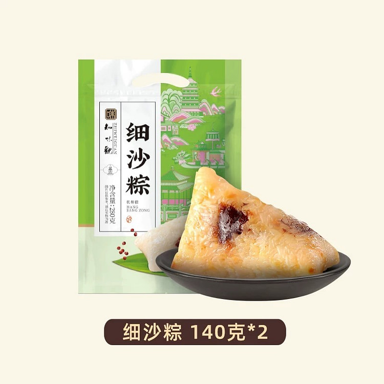 【知味观】端午节粽子《豆沙粽》140g*