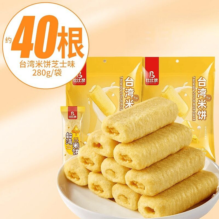 比比赞米饼芝士味约40根280g*1袋 1 包