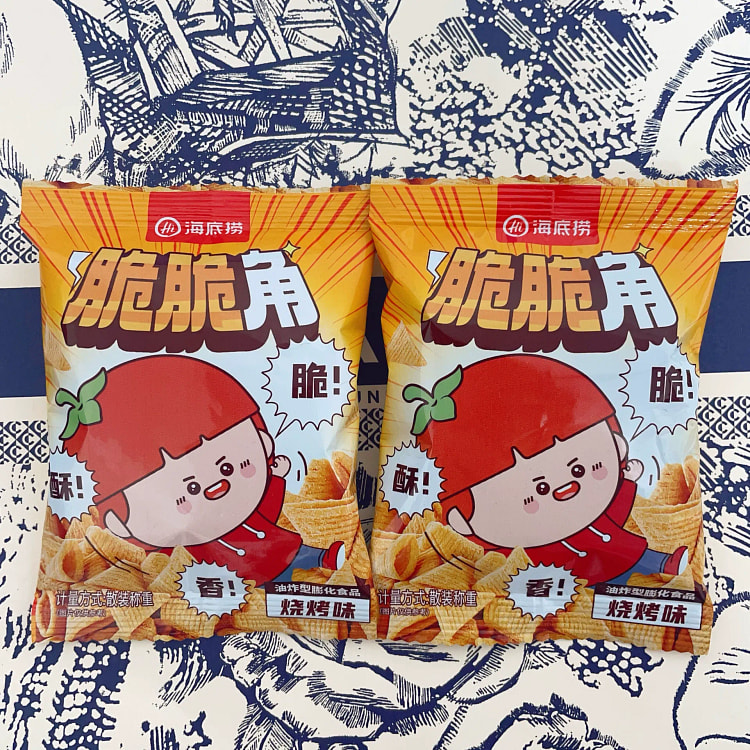 海底捞小零食哇哦脆脆角小零食烧烤味20g*8包