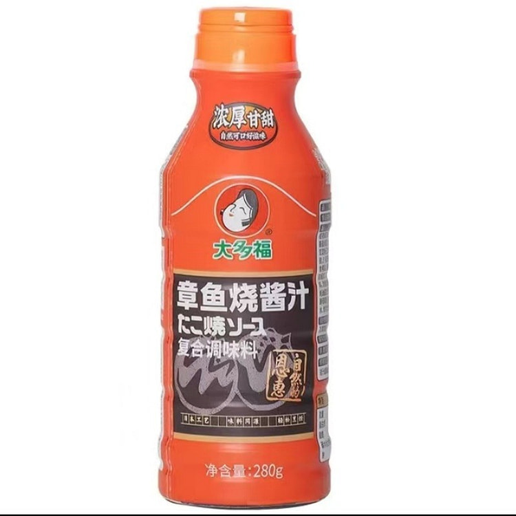 大多福章鱼烧酱汁复合调味料280g*1瓶 280 克