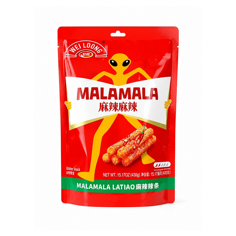 卫龙 麻辣麻辣 小麻小辣 大包430g 1 份