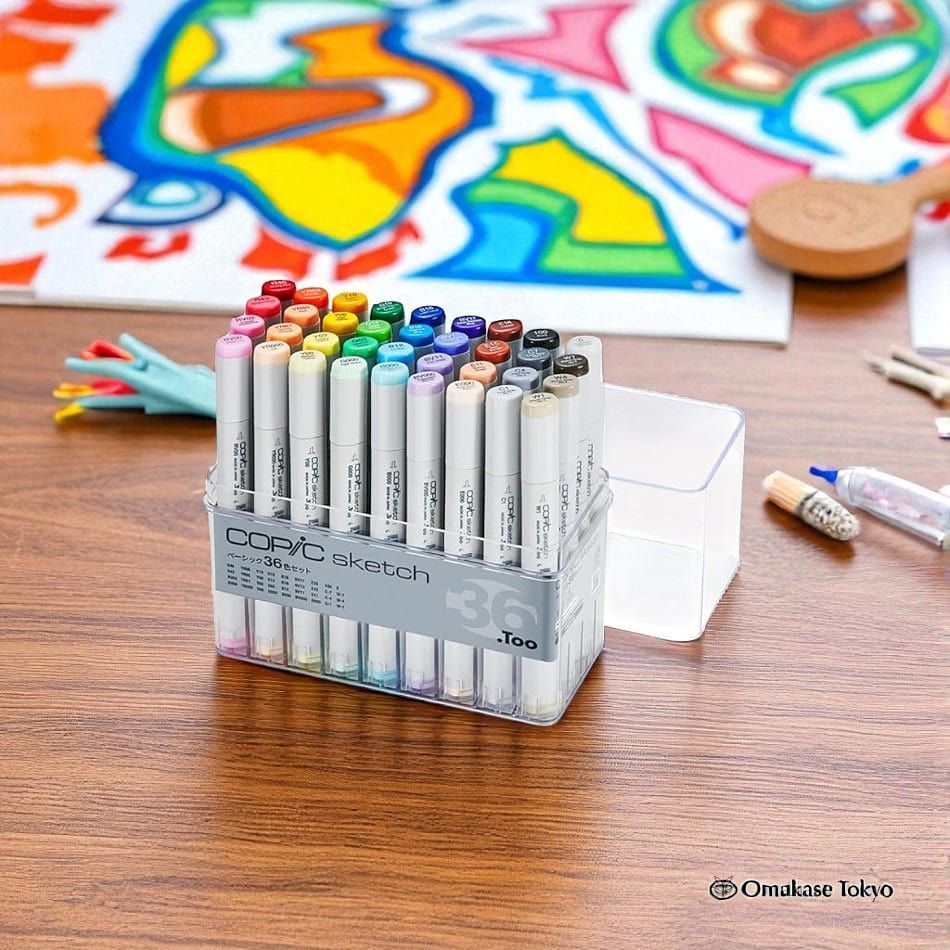 Copic Sketch Basic Set -36 Colors 775 g