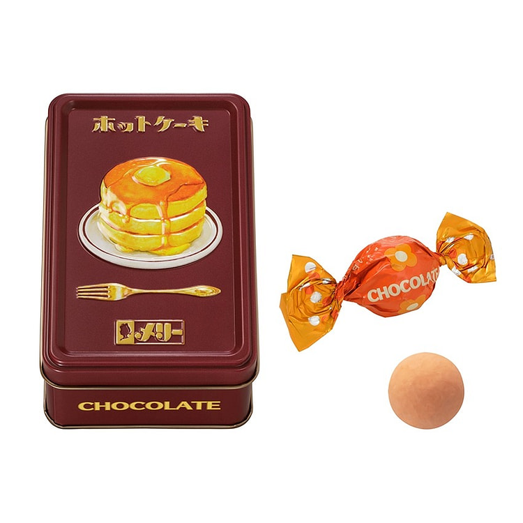 はじけるキャンディチョコレート ホットケーキ缶　９個入
