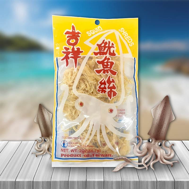 Squid Shreds *Ready to eat* 2 oz
