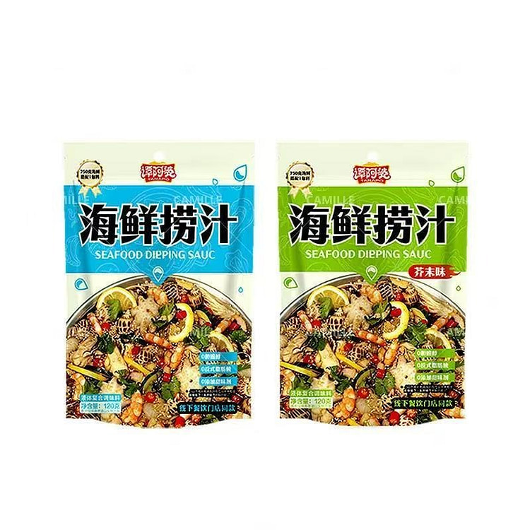 谭阿婆芥末味海鲜捞汁120克 120 克