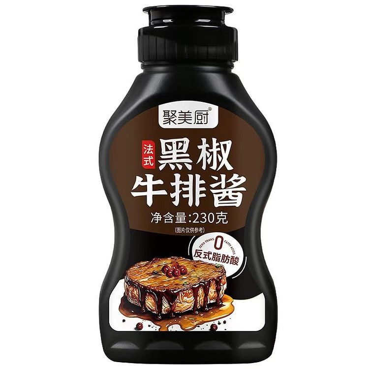 French black pepper steak sauce 230g*1 bottle 230 g