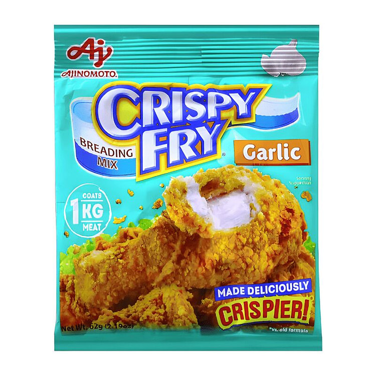 Ajinomoto Crispy Fry Garlic Mix 62g 1 each