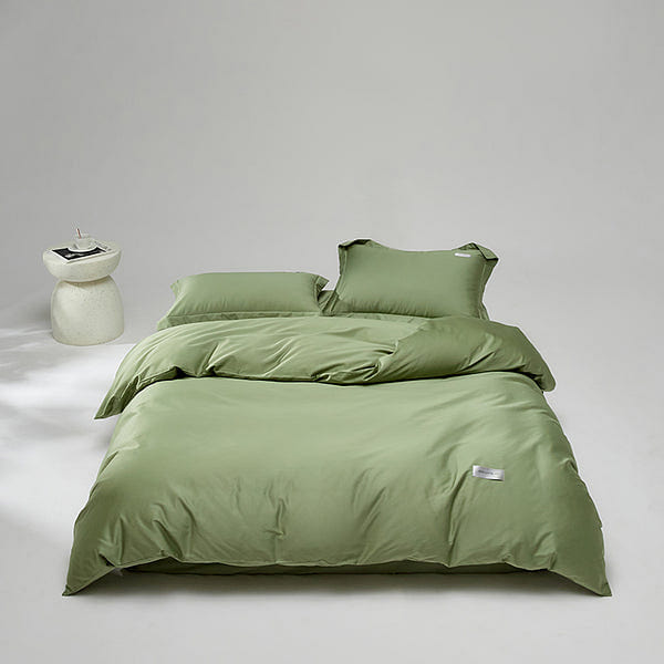Pure Essence Bedding Set Queen Size Green 2000 g