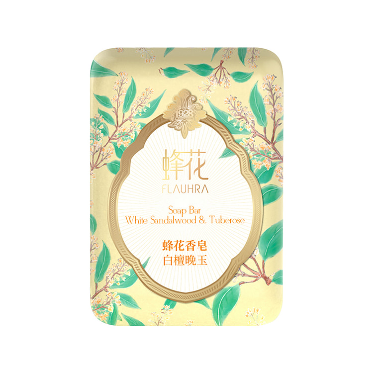 FLAUHRA蜂花香皂白檀晚玉125g*1个