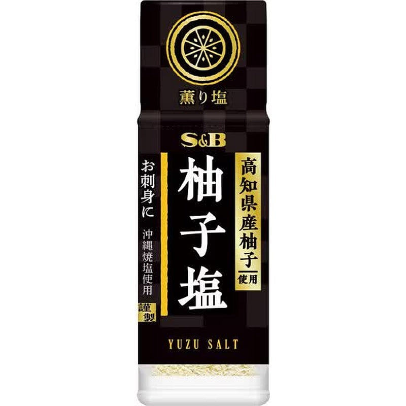 S&B Foods Scented Salt, Yuzu Salt, 24g [Salt] 1 each