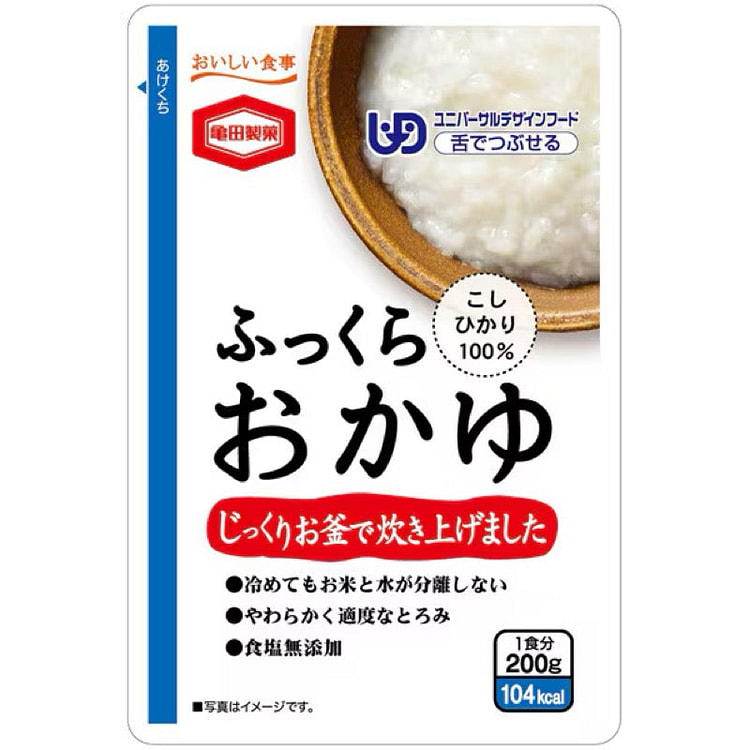 Kameda Seika Plain Rice Porridge 200g 1 each