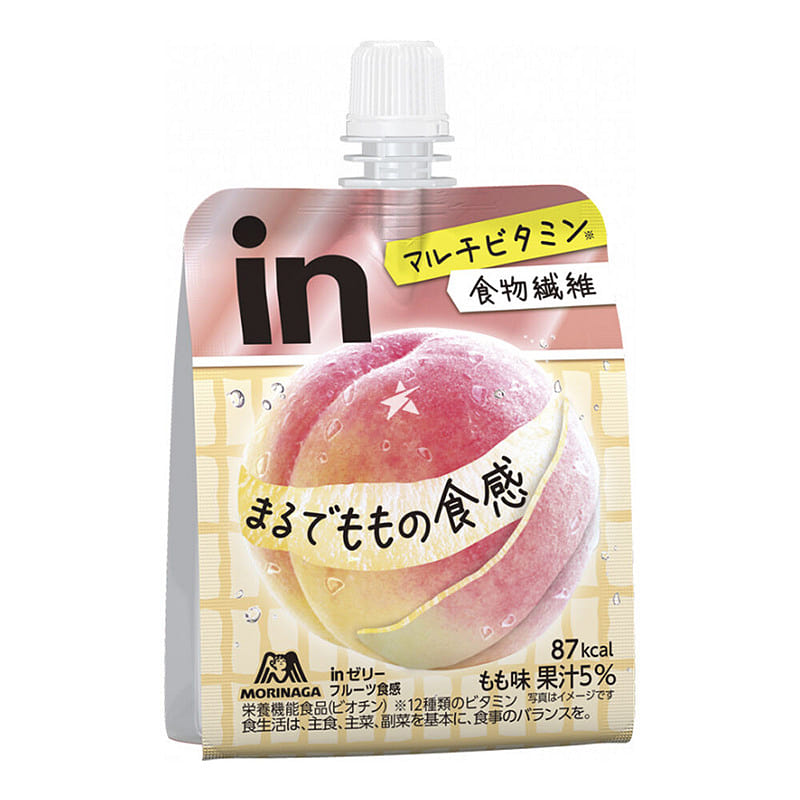 Morinaga Energy Jelly White Peach Flavor 150g 1 each