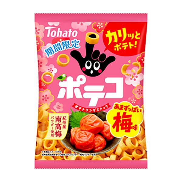 東ハト ポテコ 梅味 52g 1 各