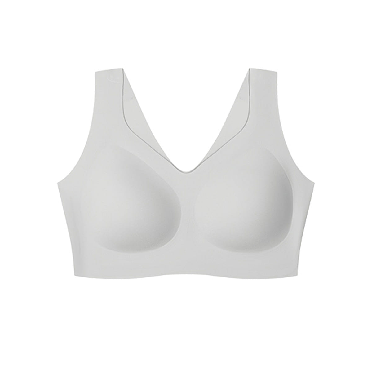 China Direct Mail Ubras No Size Cloud Support Tank Top Bra Plus Coconut Grey One Size 100 g