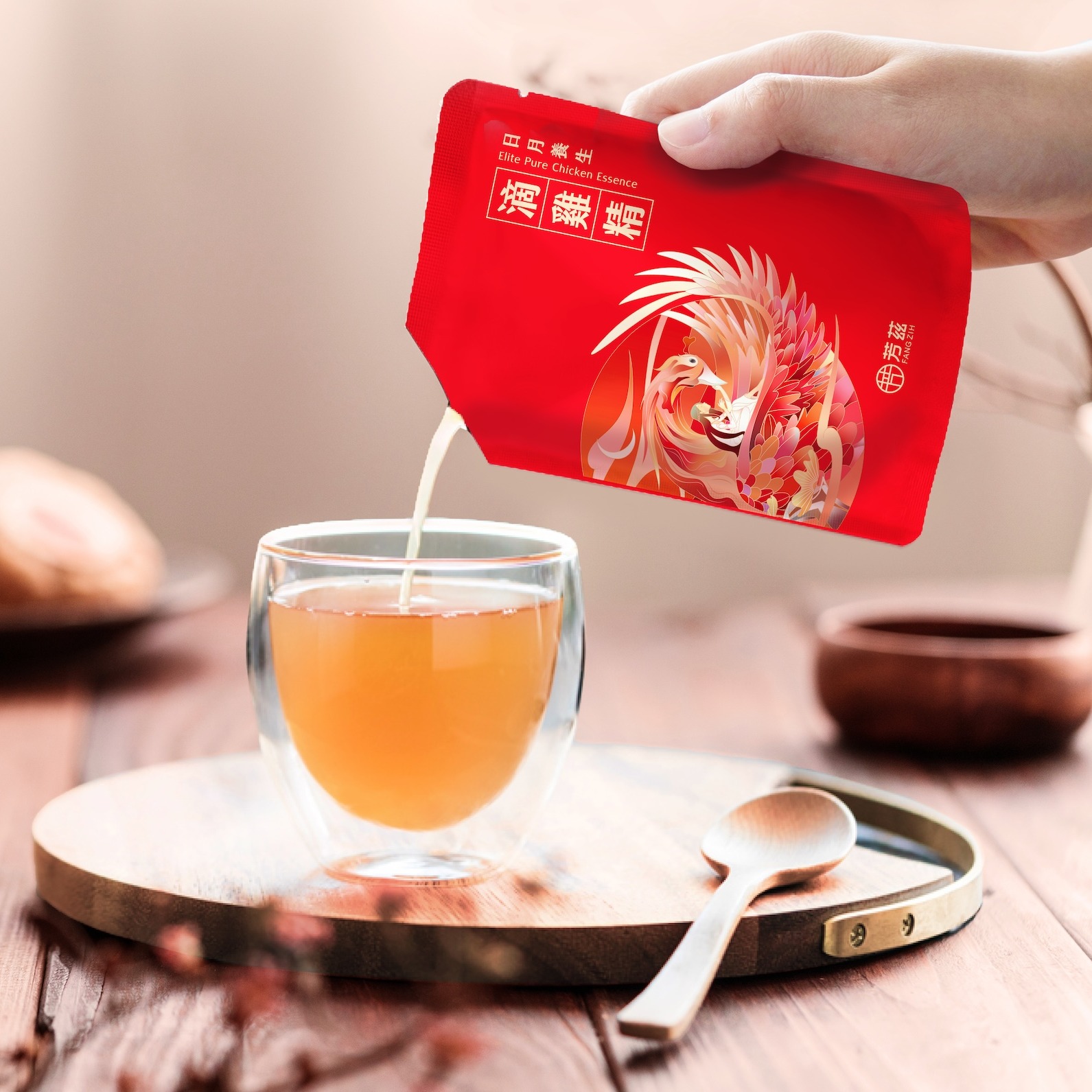 Get Taiwan Fang Zih Chicken Essence Drink (50ml * 25 sachet) (room