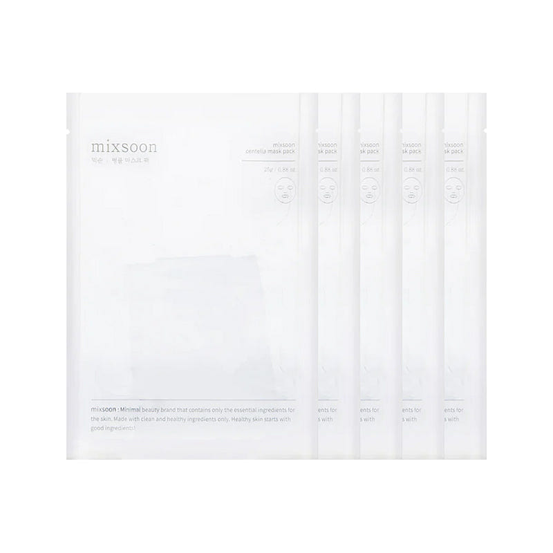 Mixsoon’s Centella Mask Pack 5 Pack 1 each